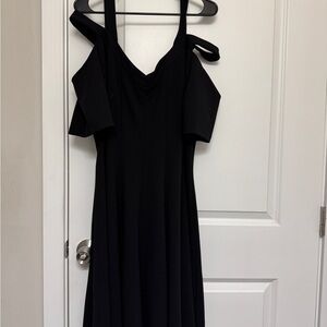 Lane Bryant Black Strapless Dress